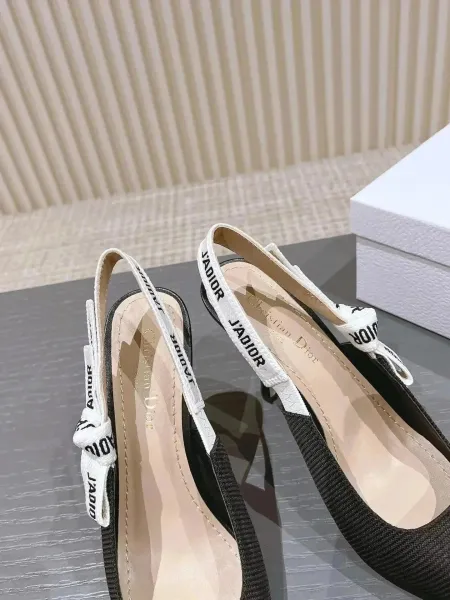 Dior J'Adior Slingback Heels Pink Corduroy - 9