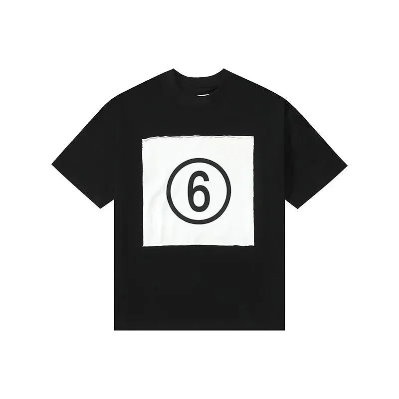 Maison Margiela T-Shirts Number logo graphic print image 12