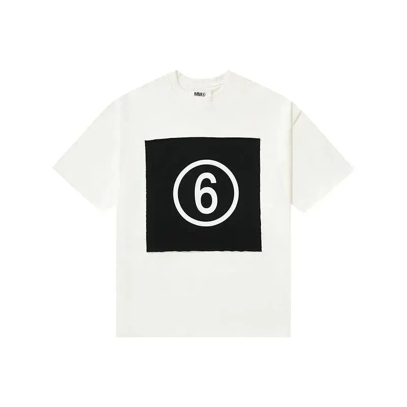 Maison Margiela T-Shirts Number logo graphic print — 27