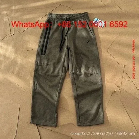 Nike Tech Fleece Joggers Olive Gray Sweatpants - 1