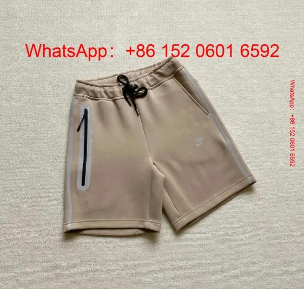 Nike Tech Fleece Shorts Beige - 1