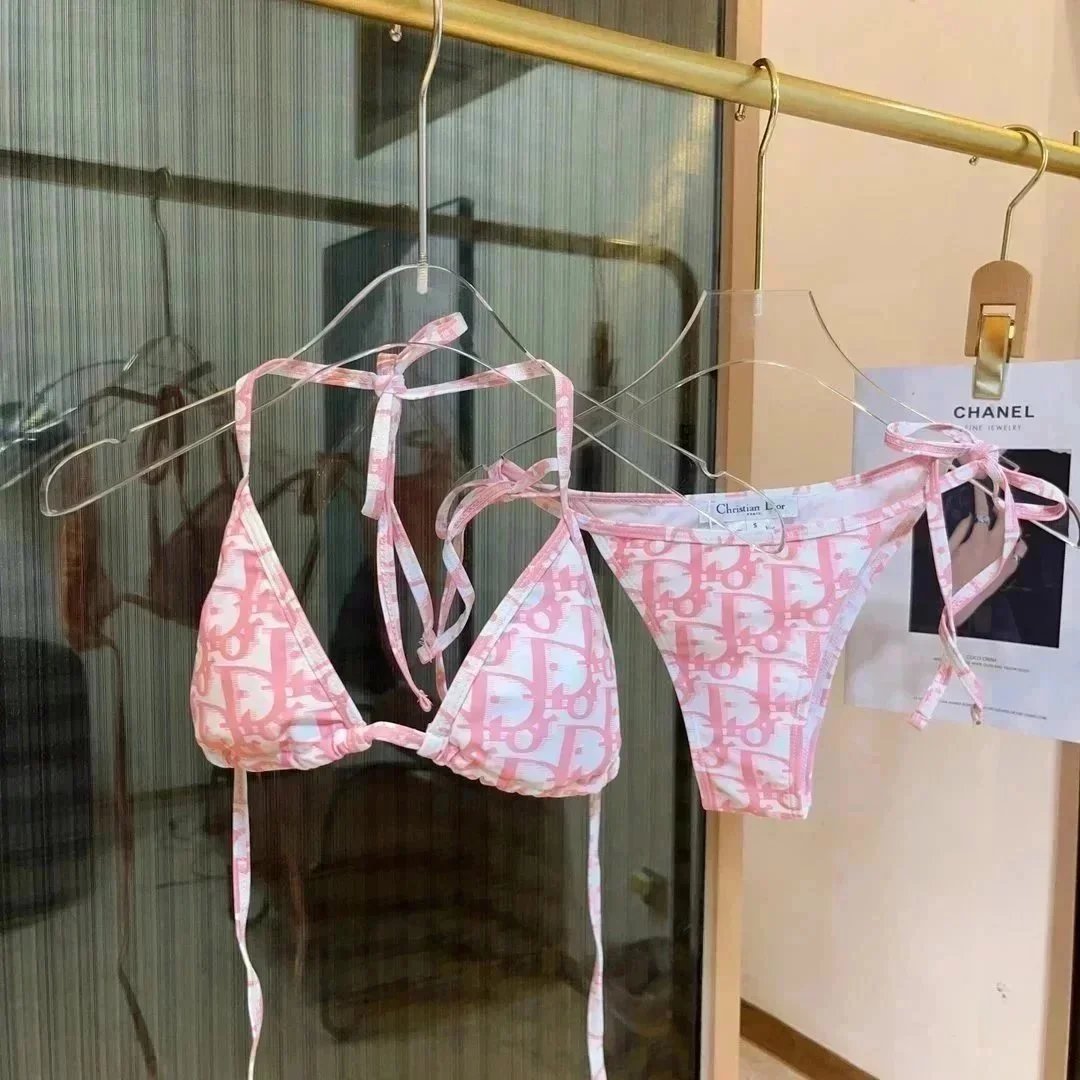 Christian Dior Swimwear Logo-print bikini and one-piece swimsuit styles image 7