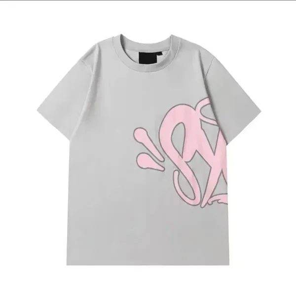 Off-White™ 'Arrow' Graphic T-Shirt Gray Pink - 1