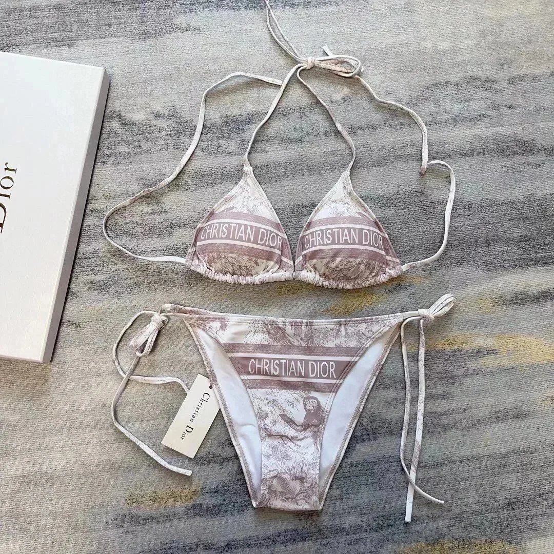 Christian Dior Swimwear Logo-print bikini and one-piece swimsuit styles — 37