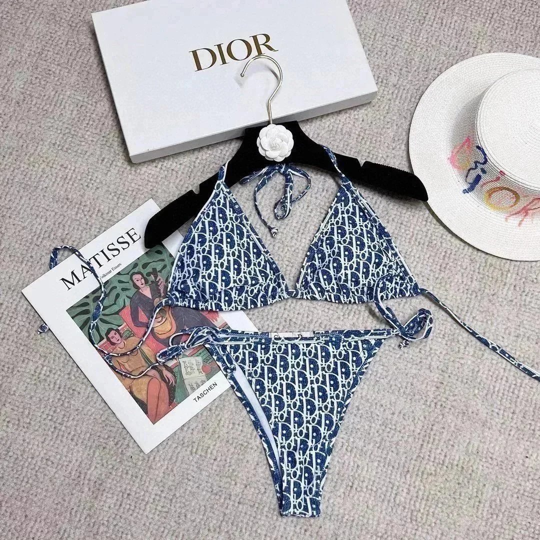 Christian Dior Swimwear Logo-print bikini and one-piece swimsuit styles image 6