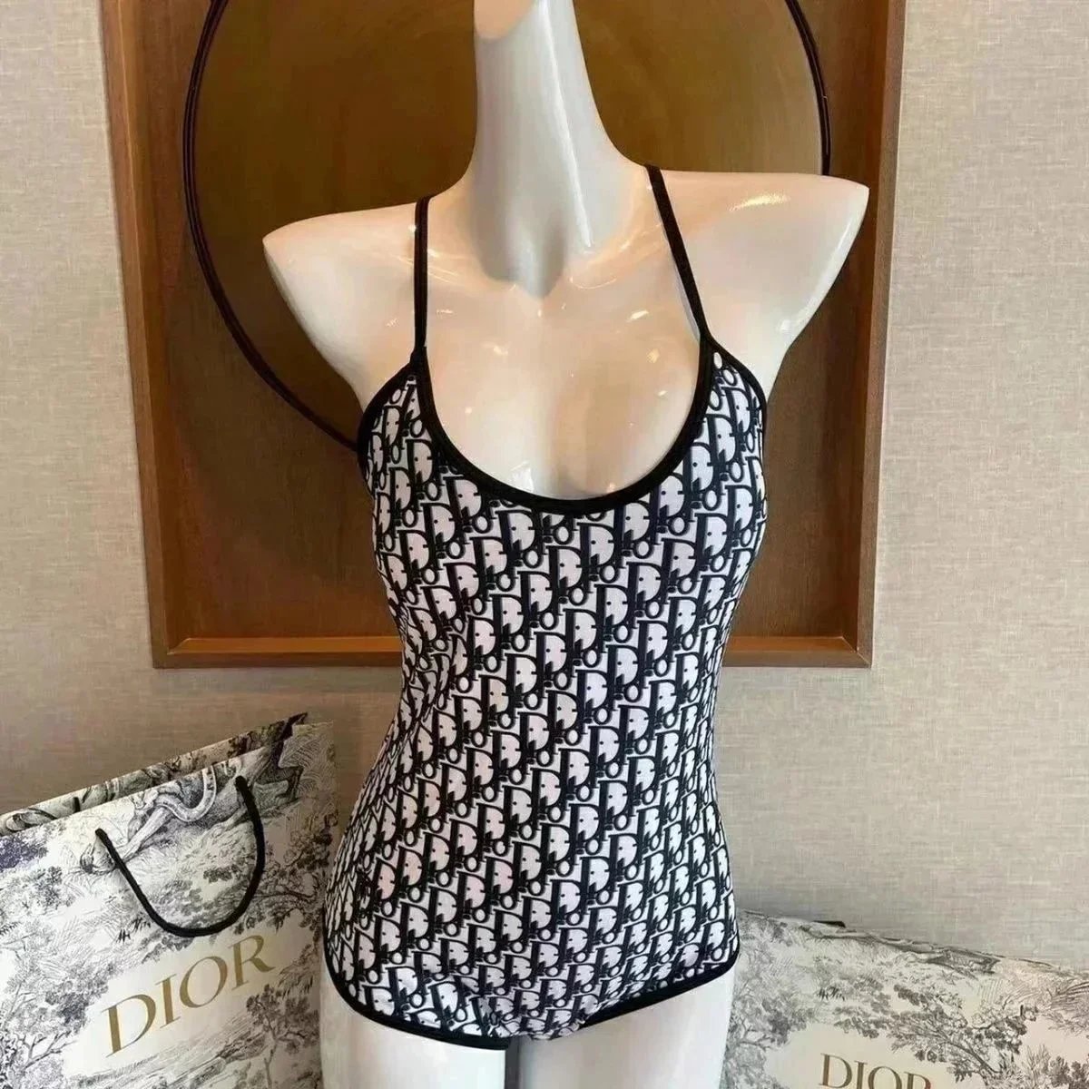 Christian Dior Swimwear Logo-print bikini and one-piece swimsuit styles — 23