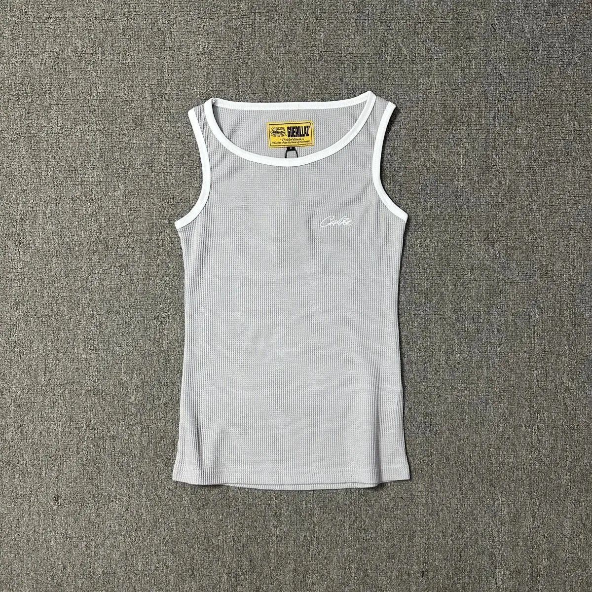 Corteiz Vests Zip-Up Sweat Vest with Kangaroo Pockets — 24