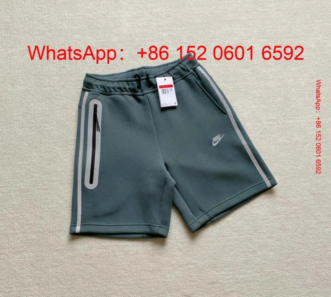 Nike Shorts Drawstring with reflective side stripes and zip pocket — New Color 3