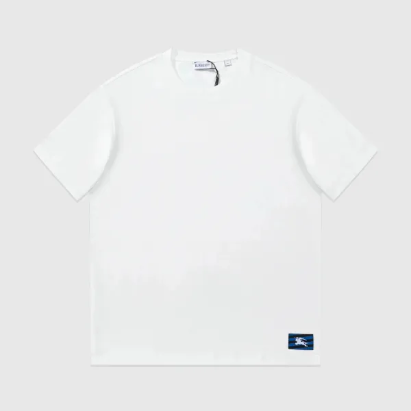 Burberry Logo Patch T-Shirt White - 1