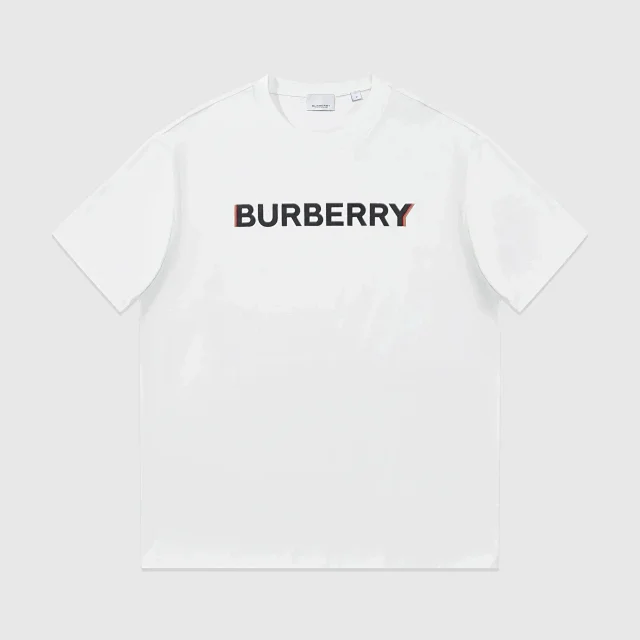 Burberry T-Shirts Short-sleeve logo and Equestrian Knight embroidered designs product detail image 6