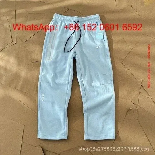 Nike Sportswear Tech Fleece Joggers Light Blue Sweatpants - 1