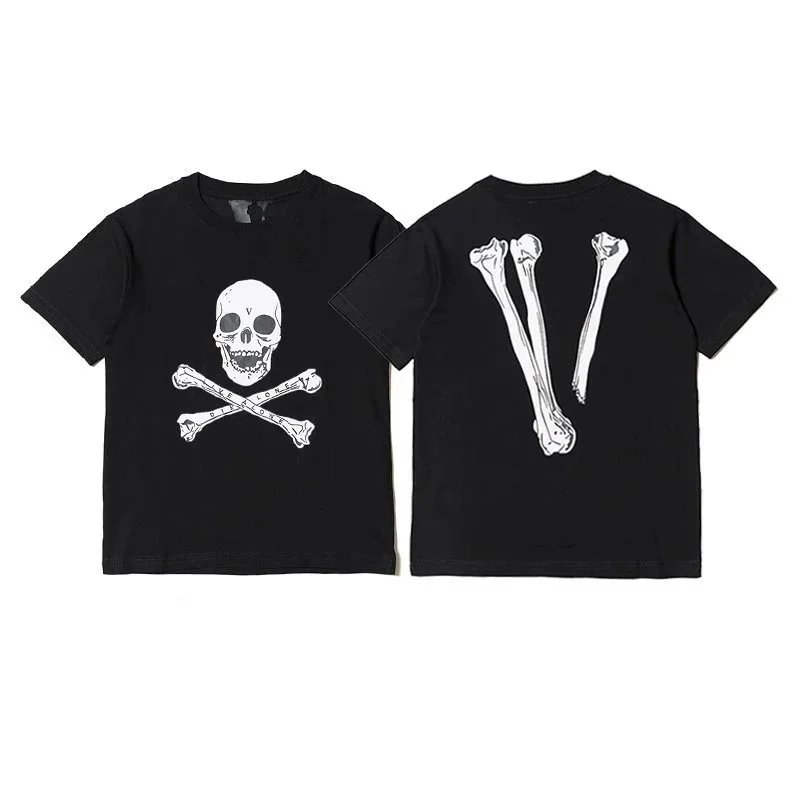VLONE T-Shirts Short-Sleeve Graphic Logo T-Shirt — 21