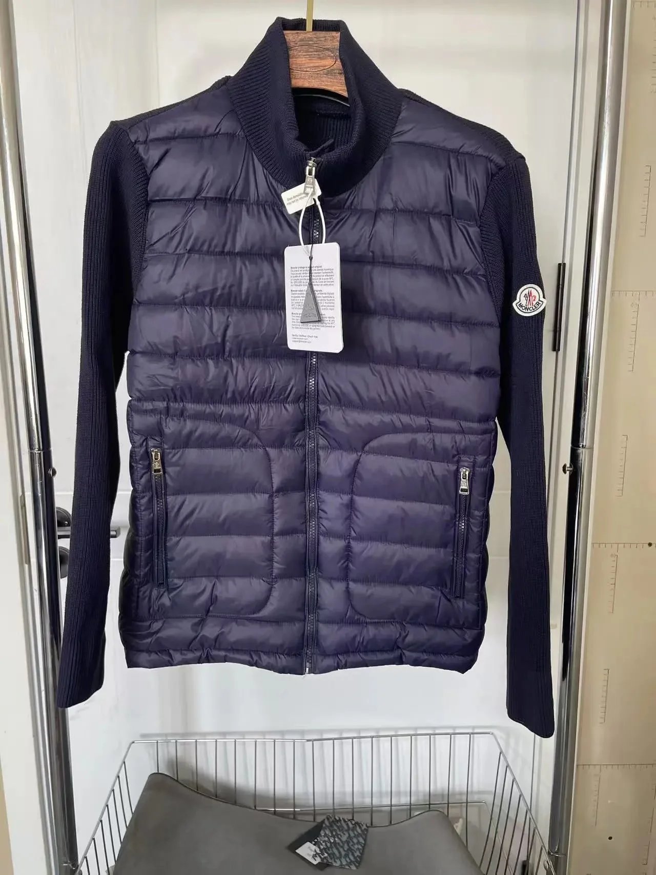 Moncler Down Jackets Hooded puffer jacket — 37
