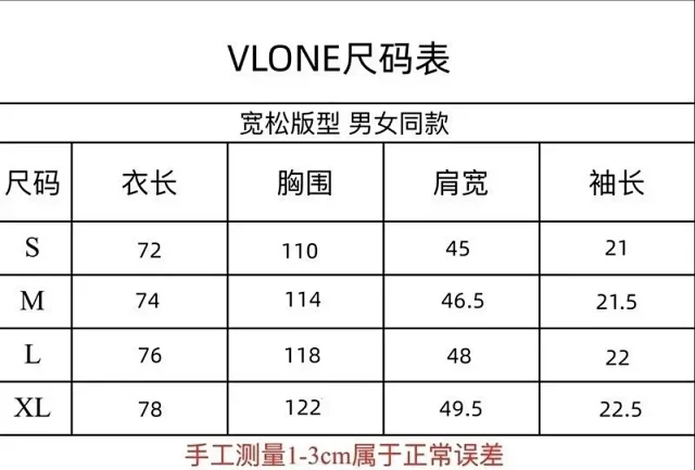 VLONE T-Shirts Short-Sleeve Graphic Logo T-Shirt product detail image 2