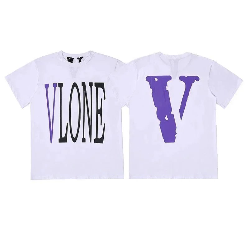 VLONE T-Shirts Short-Sleeve Graphic Logo T-Shirt — 28