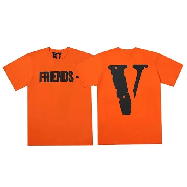 VLONE T-Shirts Short-Sleeve Graphic Logo T-Shirt product detail image 8