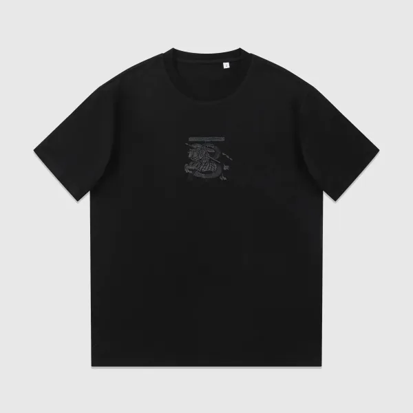 Burberry Monogram Dragon T-Shirt Black - 1