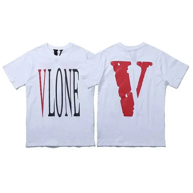 VLONE T-Shirts Short-Sleeve Graphic Logo T-Shirt product detail image 7
