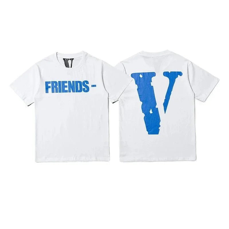 VLONE T-Shirts Short-Sleeve Graphic Logo T-Shirt — 23