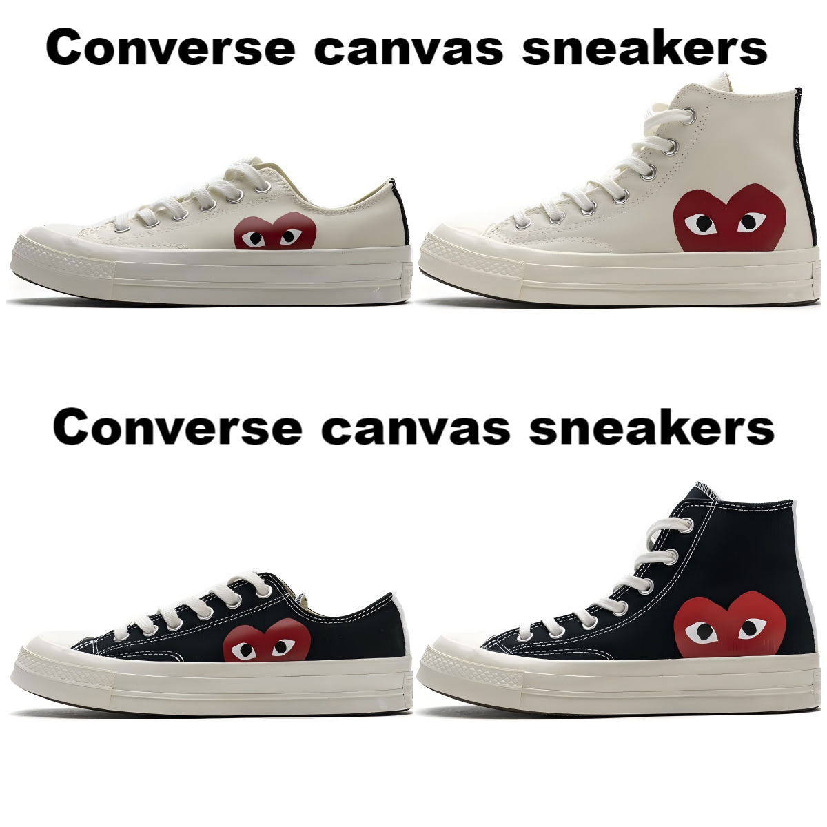 Converse canvas sneakers