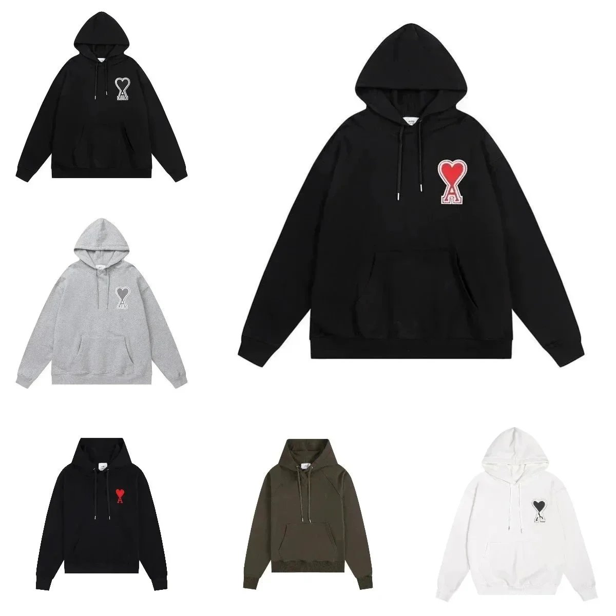 Ami Paris Pullover Hoodies