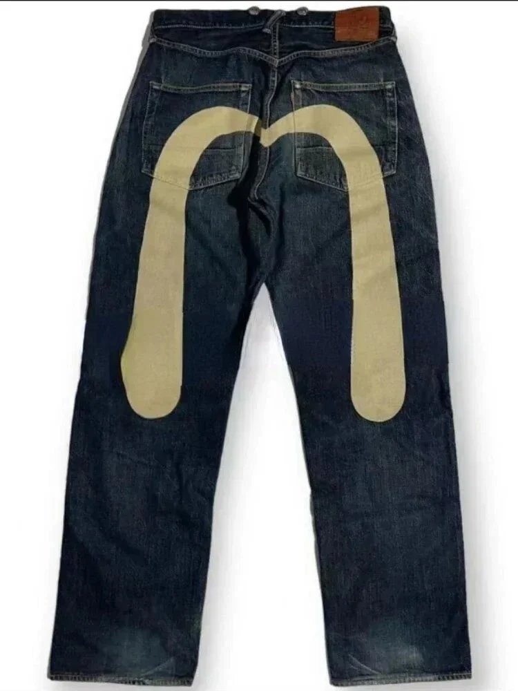 Other Jeans Y2K Big Seagull Print Indigo