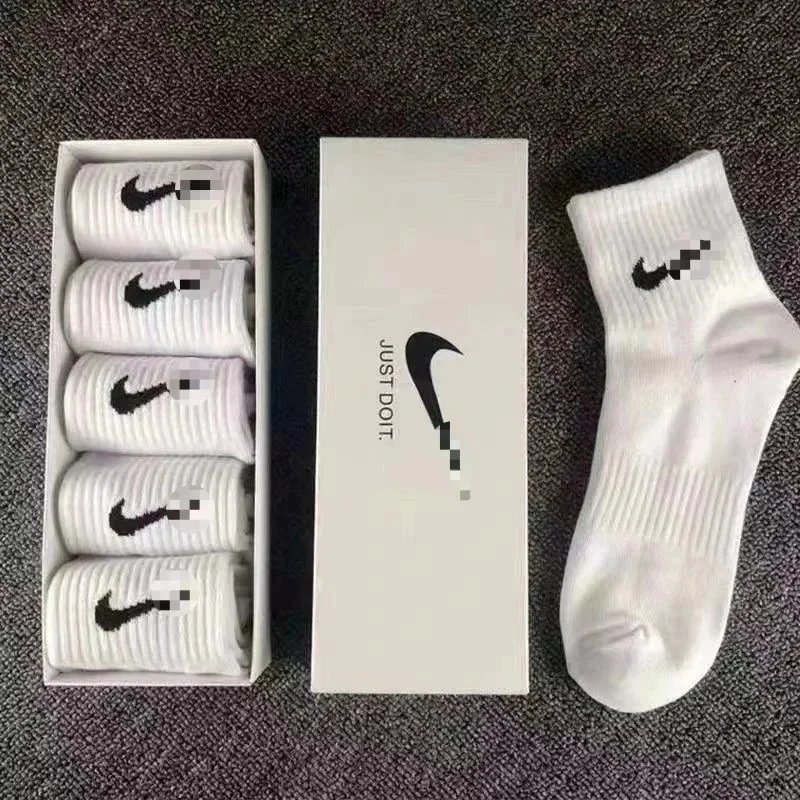 N Home. Men's and Women's Socks Running Cotton Mid-Socks Summer ins Boxed stockings basketball sports tide deodorant all-match high tube - 134533