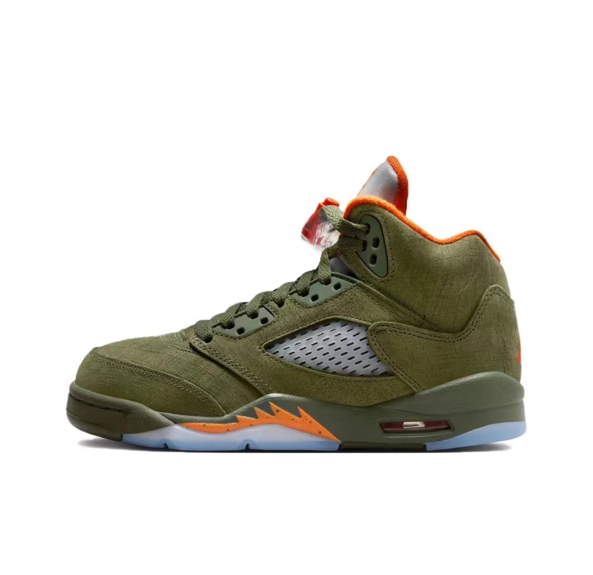 Army Green Orange Red