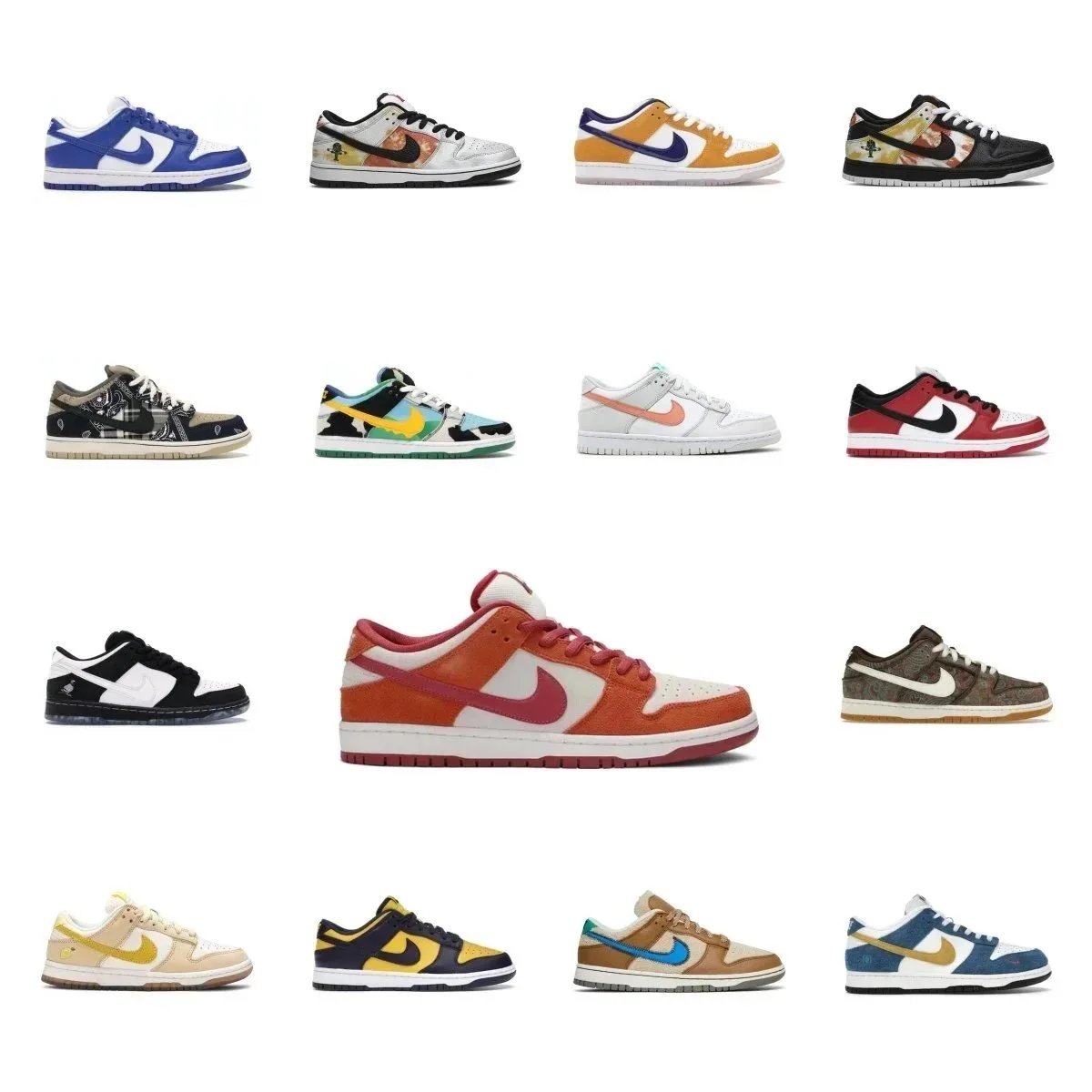 Nike SB Dunk Low Premium Skateboarding Shoes - Various Colors