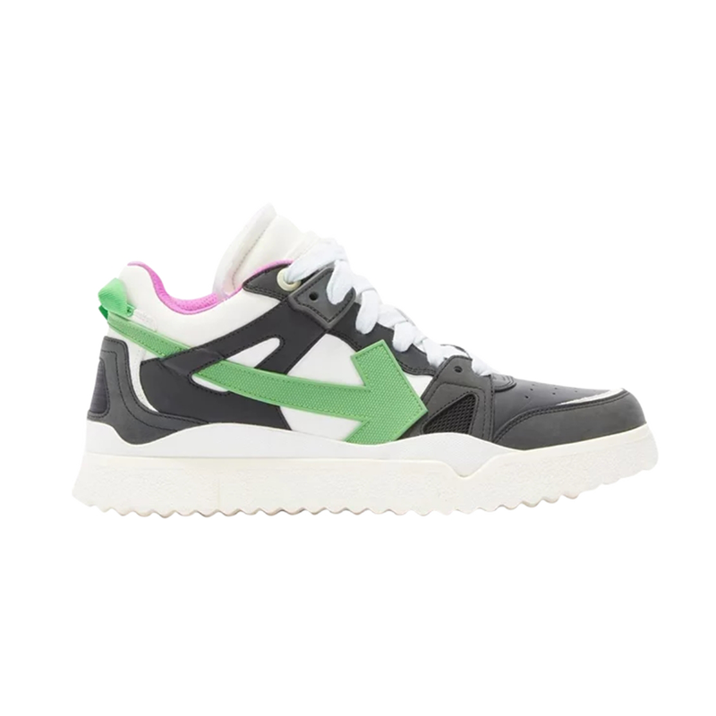 Off-Wh1te New Mid Sponge 'Black Wh1te Green' Casual sneakers www.yupooz.com - 3345777