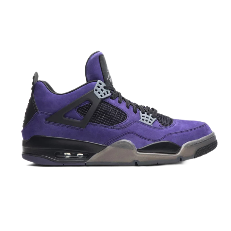 Nike Air Jordan 4 Retro 'Court Purple' Basketball Shoes - 3148301