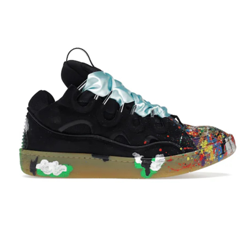 L*nvin Leather Curb Gallery Dept. Black Multi Casual sneakers www.yupooz.com - 3344672