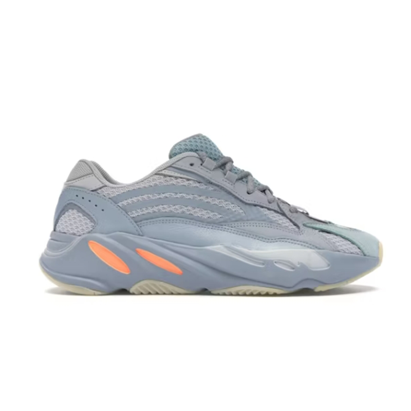 Adidas Yeezy Boost 700 V2 Analog Sneakers - Grey & Orange - 3279812