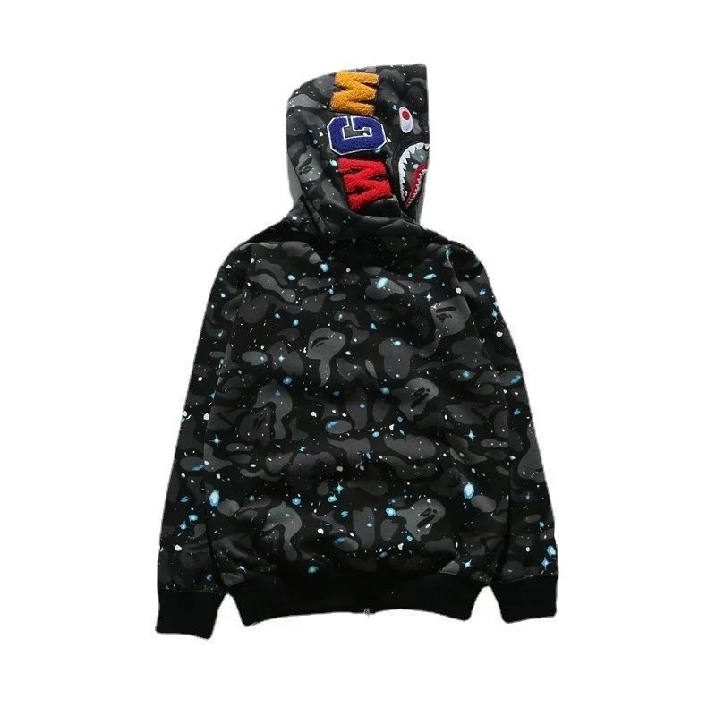 black starry sky