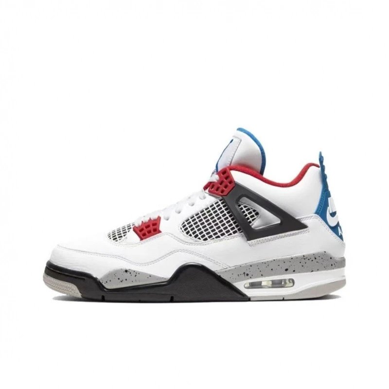 aj4-blue and red