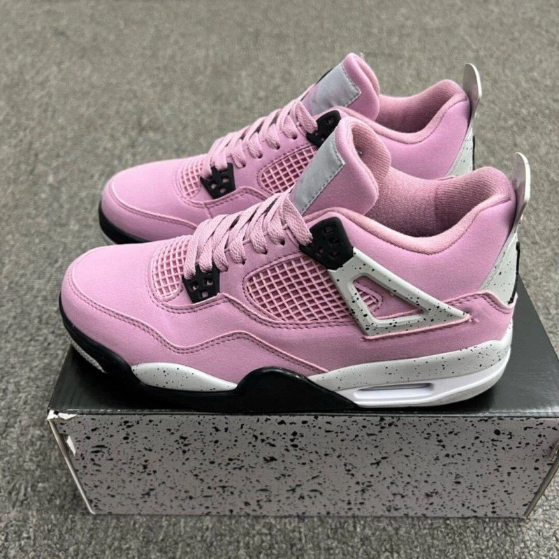 New AJ4 - Black/Pink