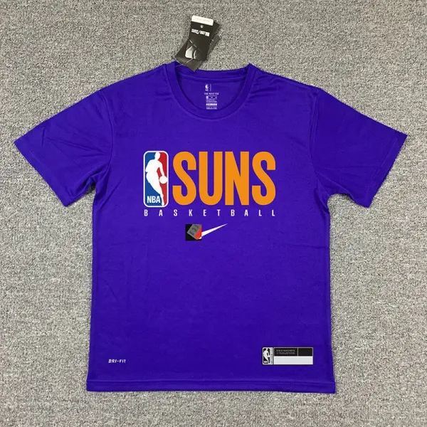 Nike NBA Phoenix Suns Dri-FIT T-Shirt Purple - 1