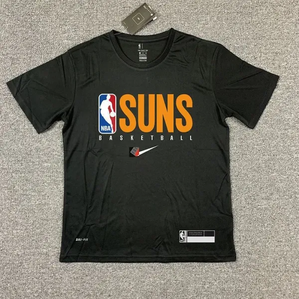 Nike NBA Phoenix Suns Dri-FIT Practice T-Shirt Black - 1