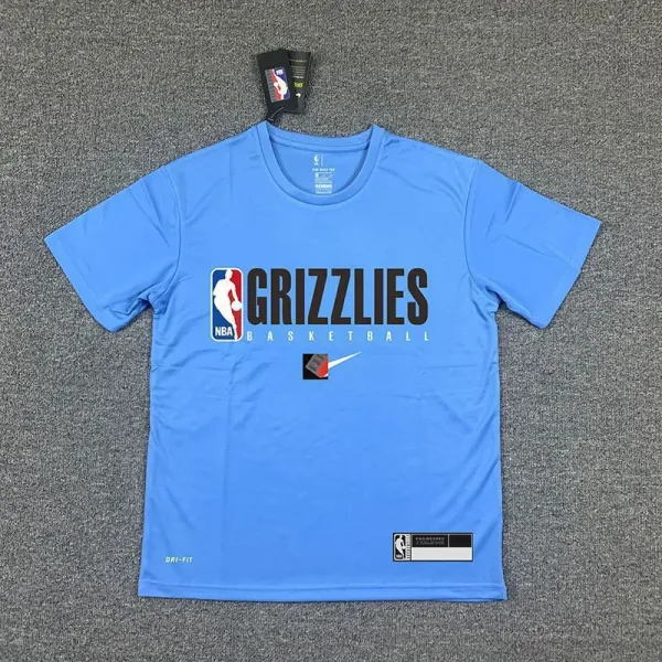 Nike NBA Memphis Grizzlies Practice T-Shirt Light Blue - 1