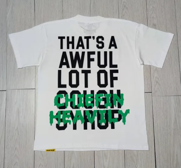 Design Cough Syrup x Paralatos Sugar Skull Eagle Graphic T-Shirt White T-Shirts - 9