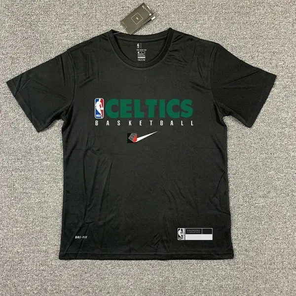 Boston Celtics Nike Dri-FIT Practice T-Shirt Black - 1