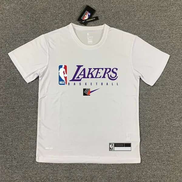Nike Los Angeles Lakers Practice T-Shirt White - 1