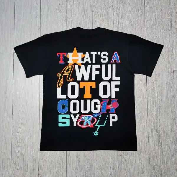 Design Cough Syrup x Paralatos Sugar Skull Eagle Graphic T-Shirt White T-Shirts - 14