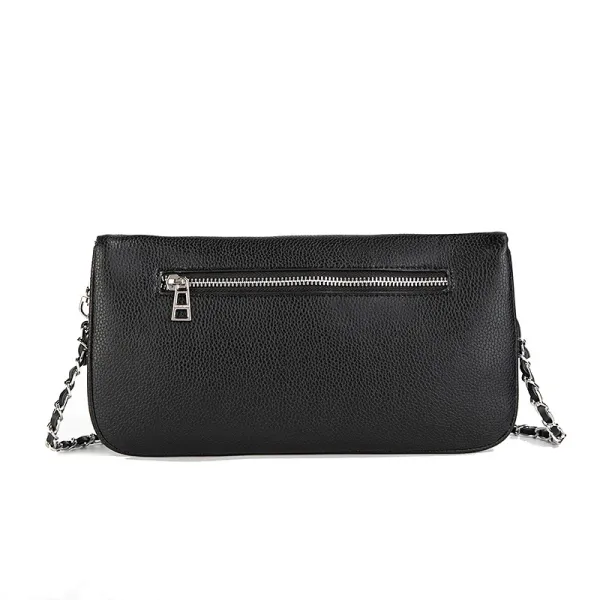 Philipp Plein Wing Embossed Clutch Black Chain Bag Clutches - 16