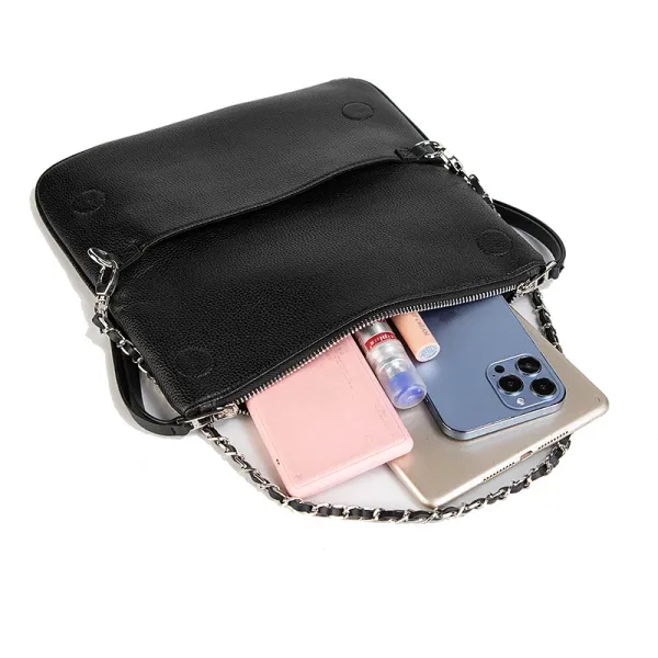 Philipp Plein Wing Embossed Clutch Black Chain Bag Clutches - 14