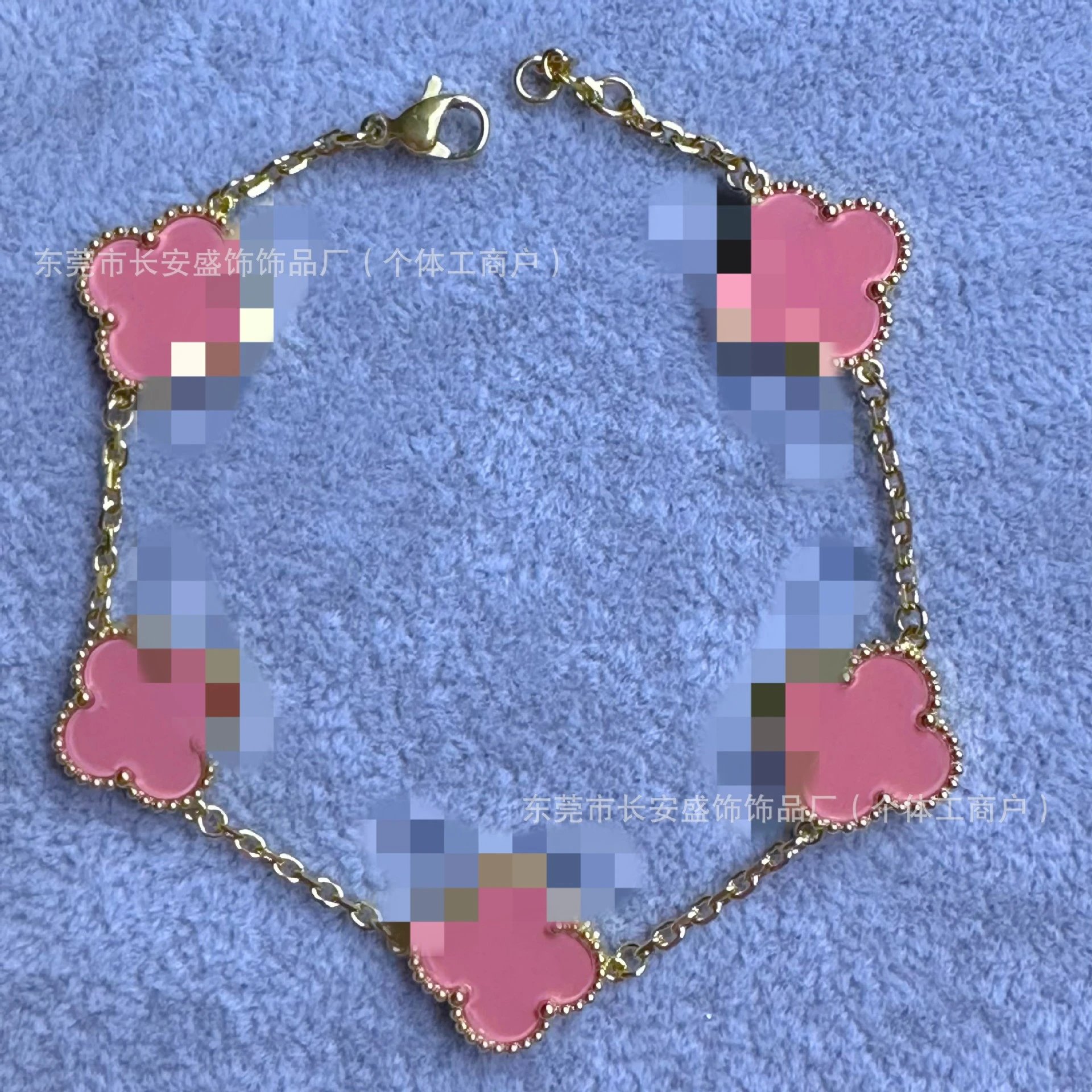 Gold 15mm Pink