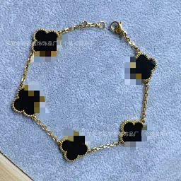 thumbnail for Popular 18K double-sided shell lucky clover bracelet fashion light luxury high version women-MLMLSPTS0707