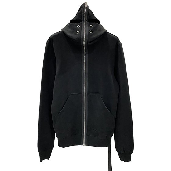 Versatile Hooded Zip-Up Knit Sweatshirt Jacket - MLMLSPHO0202