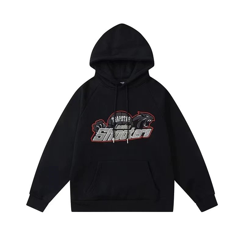 彩虹渐变字母虎头印花ins潮流卫衣+裤子运动卫裤慢跑套装-MLMLSPTS0505-L