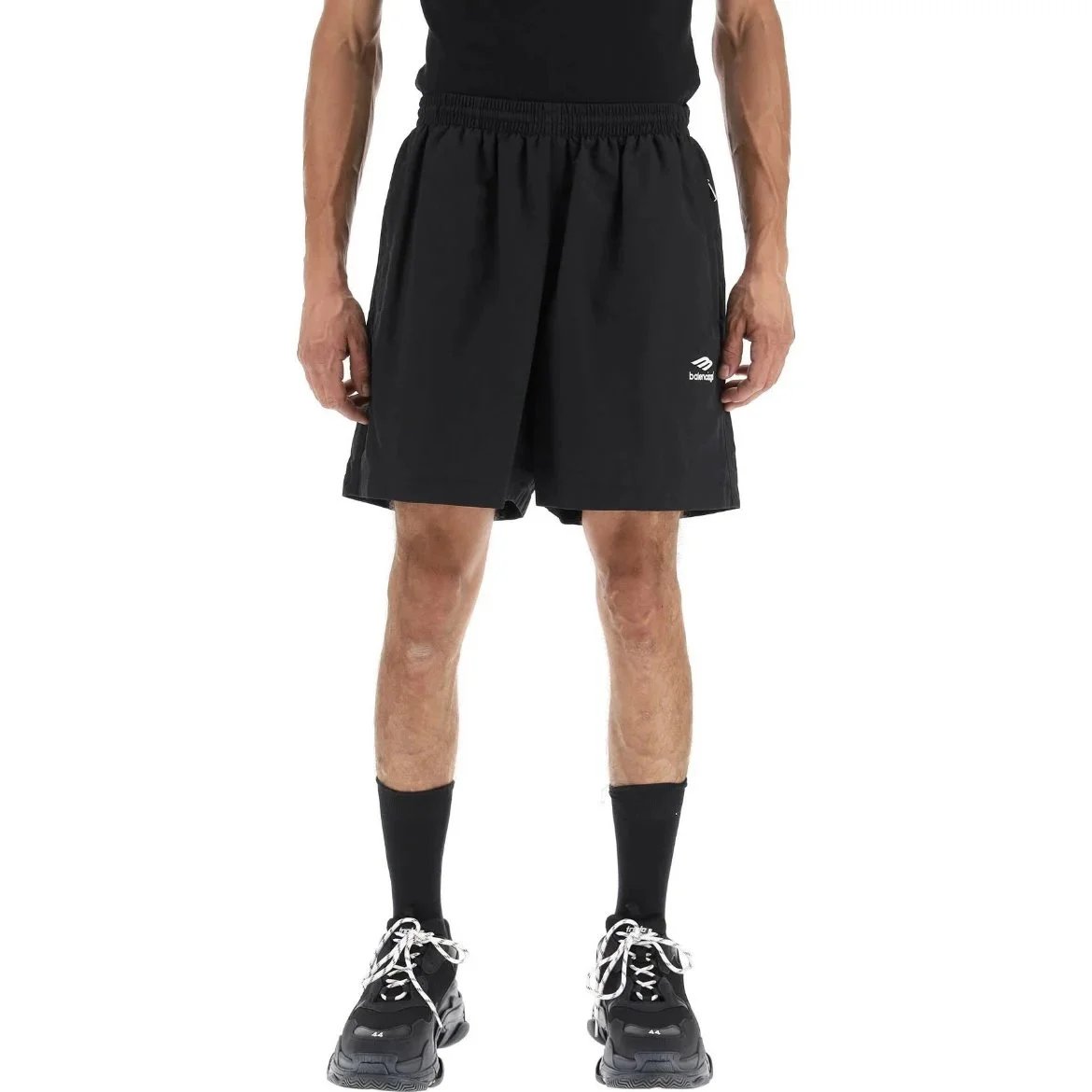 尼龙宽松短裤 简约百搭 透气舒适-MLMLSPTS0505